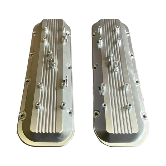 Chevrolet Silverado 2500 HD Genuine OEM 8.1 Valve Cover Set 12591508 2003 - 2007 Painted