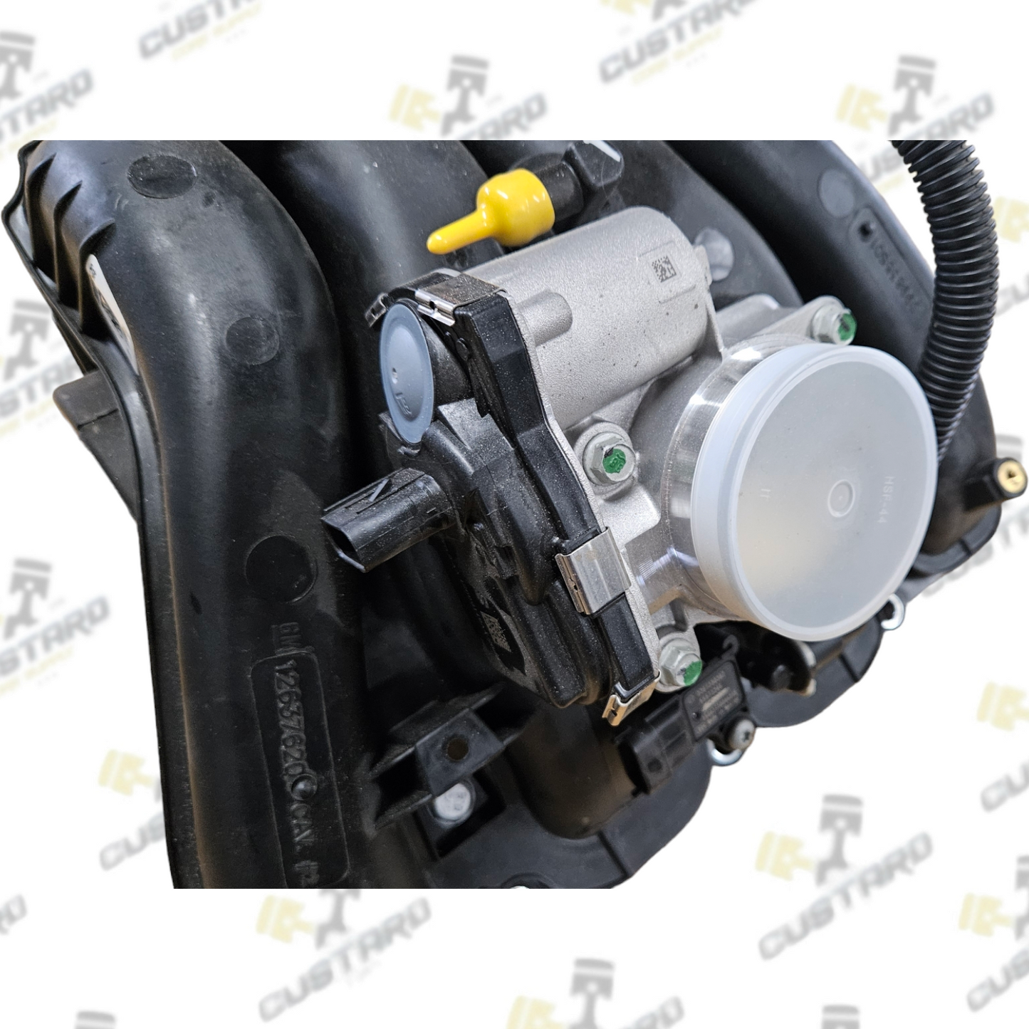 GM 12637620 Chevrolet 2.4L OEM original Colector de admisión completo con cuerpo del acelerador