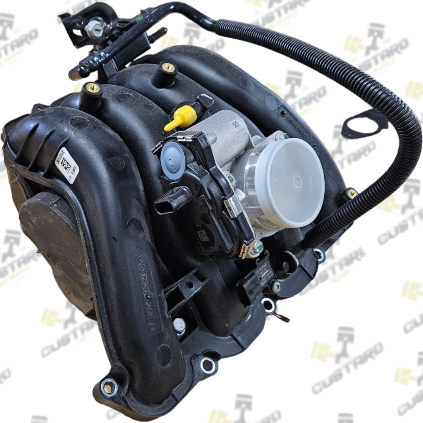 GM 12637620 Chevrolet 2.4L OEM original Colector de admisión completo con cuerpo del acelerador