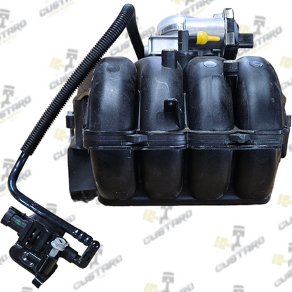 GM 12637620 Chevrolet 2.4L OEM original Colector de admisión completo con cuerpo del acelerador