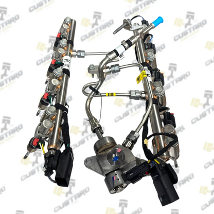 GM Chevrolet 5.3L Gen V L83 Complete OEM Fuel Rail Set | 12730222 & 12730221