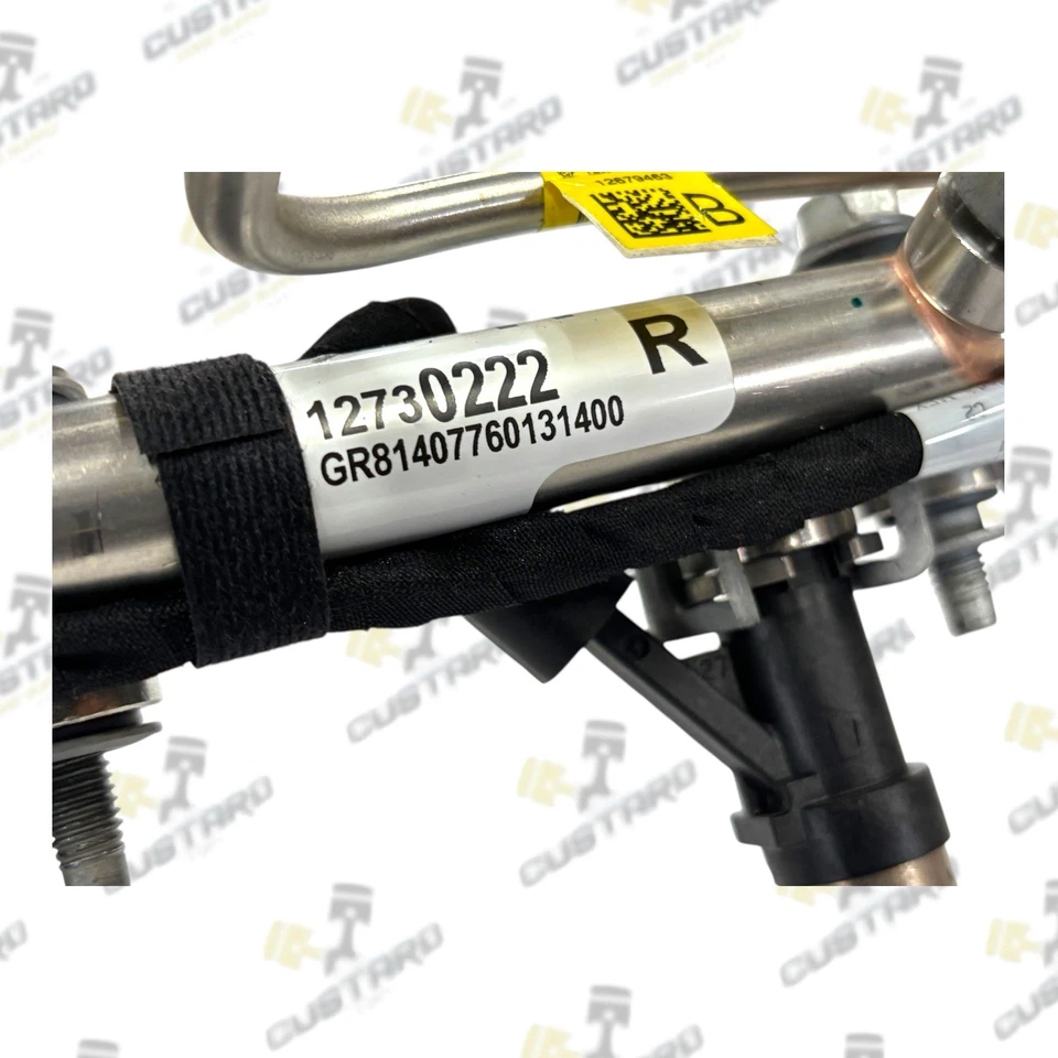 GM Chevrolet 5.3L Gen V L83 Complete OEM Fuel Rail Set | 12730222 & 12730221