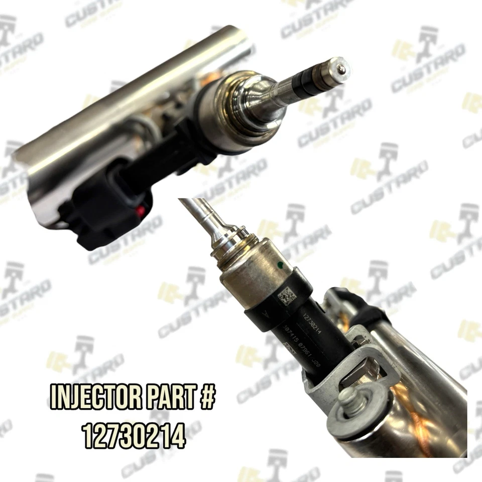 GM Chevrolet 5.3L Gen V L83 Complete OEM Fuel Rail Set | 12730222 & 12730221