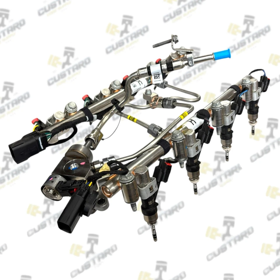 GM Chevrolet 5.3L Gen V L83 Complete OEM Fuel Rail Set | 12730222 & 12730221
