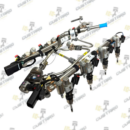 GM Chevrolet 5.3L Gen V L83 Complete OEM Fuel Rail Set | 12730222 & 12730221