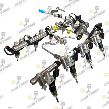 GM Chevrolet 5.3L Gen V L83 Complete OEM Fuel Rail Set | 12730222 & 12730221