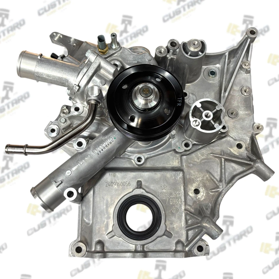 2014 - 25 Mopar Dodge Ram 6.4L Genuine OEM Timing Cover W/ Water Pump 04893128AH