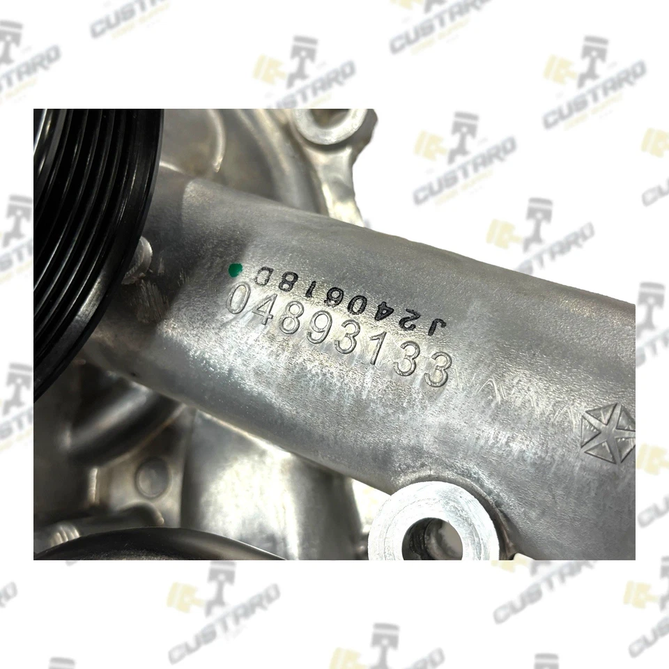 2014 - 25 Mopar Dodge Ram 6.4L Genuine OEM Timing Cover W/ Water Pump 04893128AH