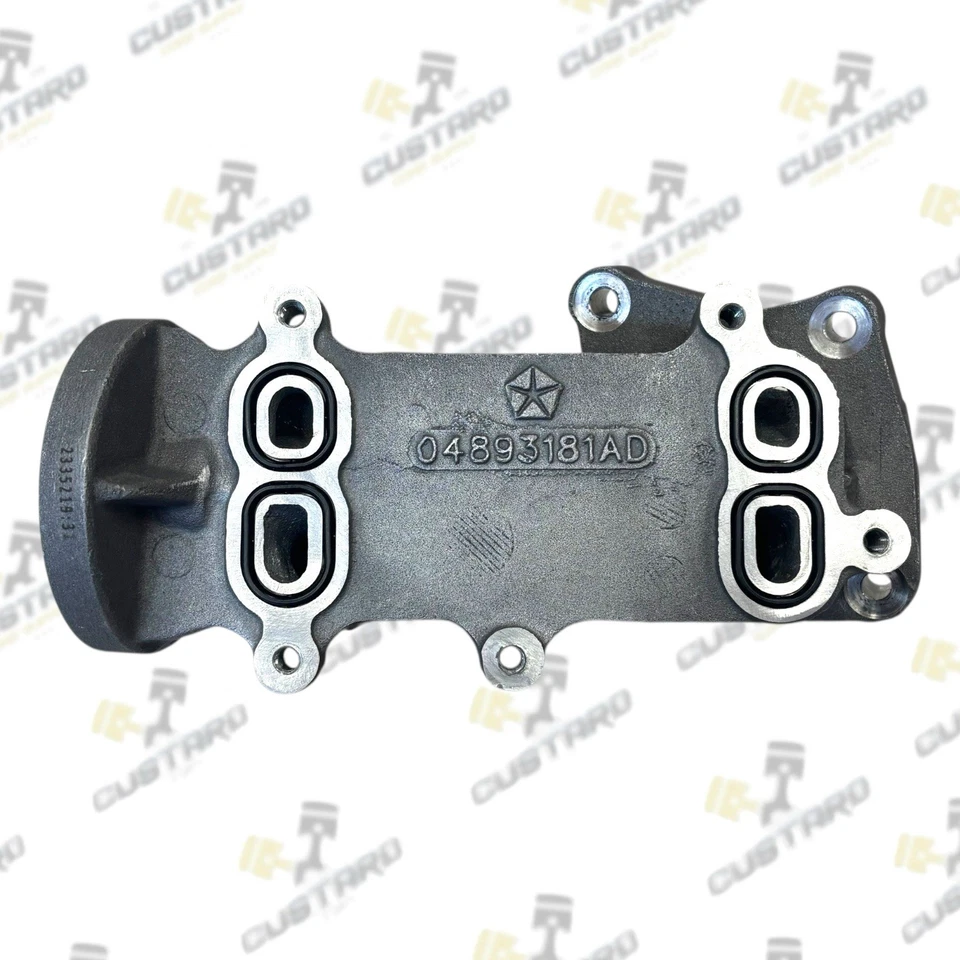 Mopar Ram 2500 6.4L V8 OEM Oil Filter Adapter W/ Oil Cooler | 04893181AD 14 - 26