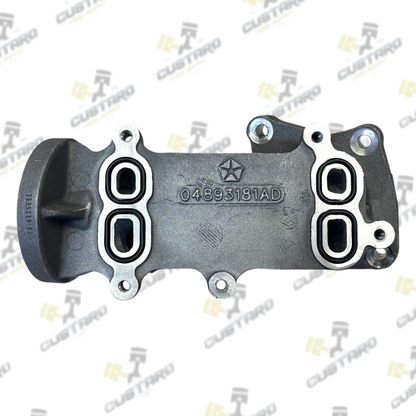 Mopar Ram 2500 6.4L V8 OEM Oil Filter Adapter W/ Oil Cooler | 04893181AD 14 - 26
