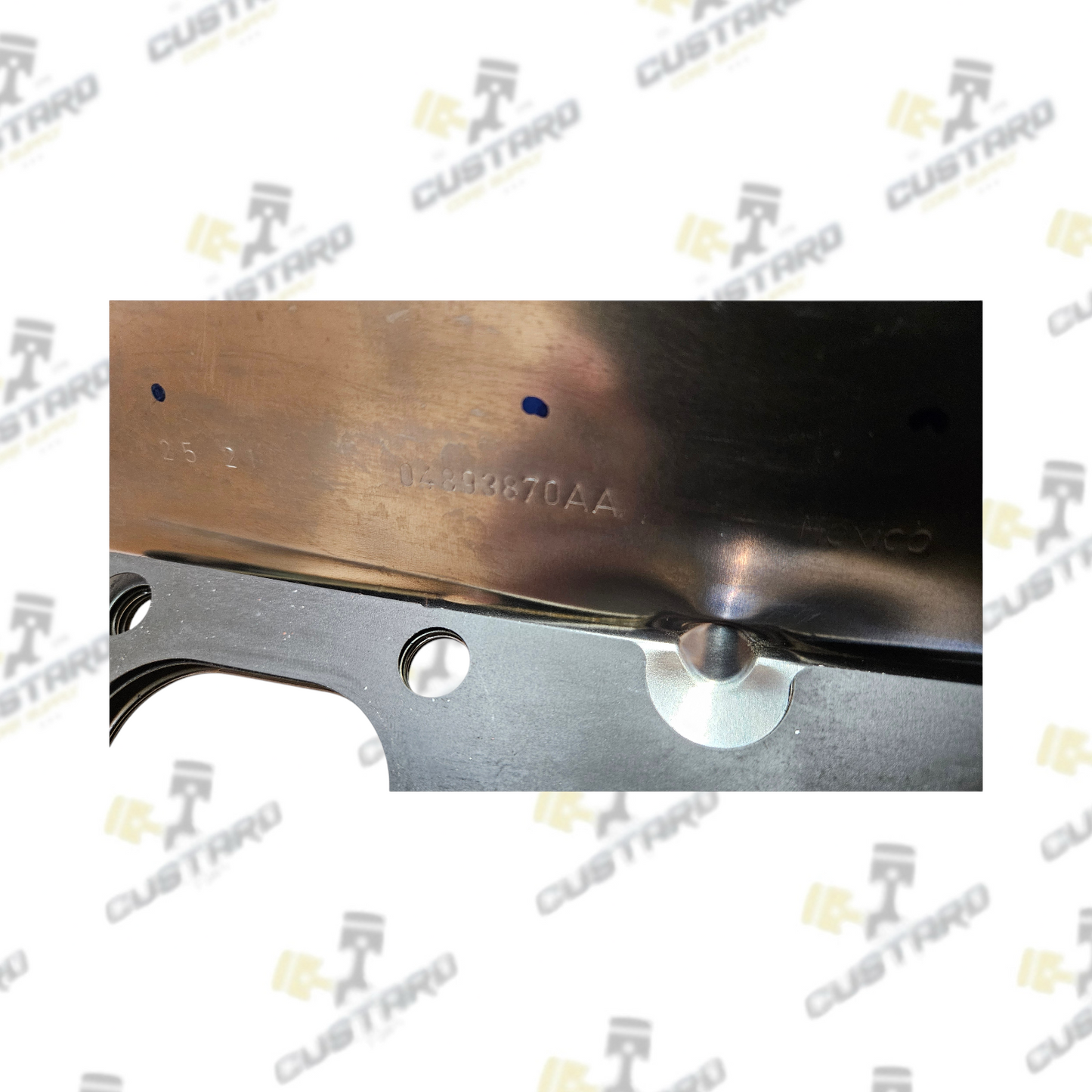 Mopar 04893870AA 6.4L Heat Shield w/ Gasket RAM 3500 4500 5500