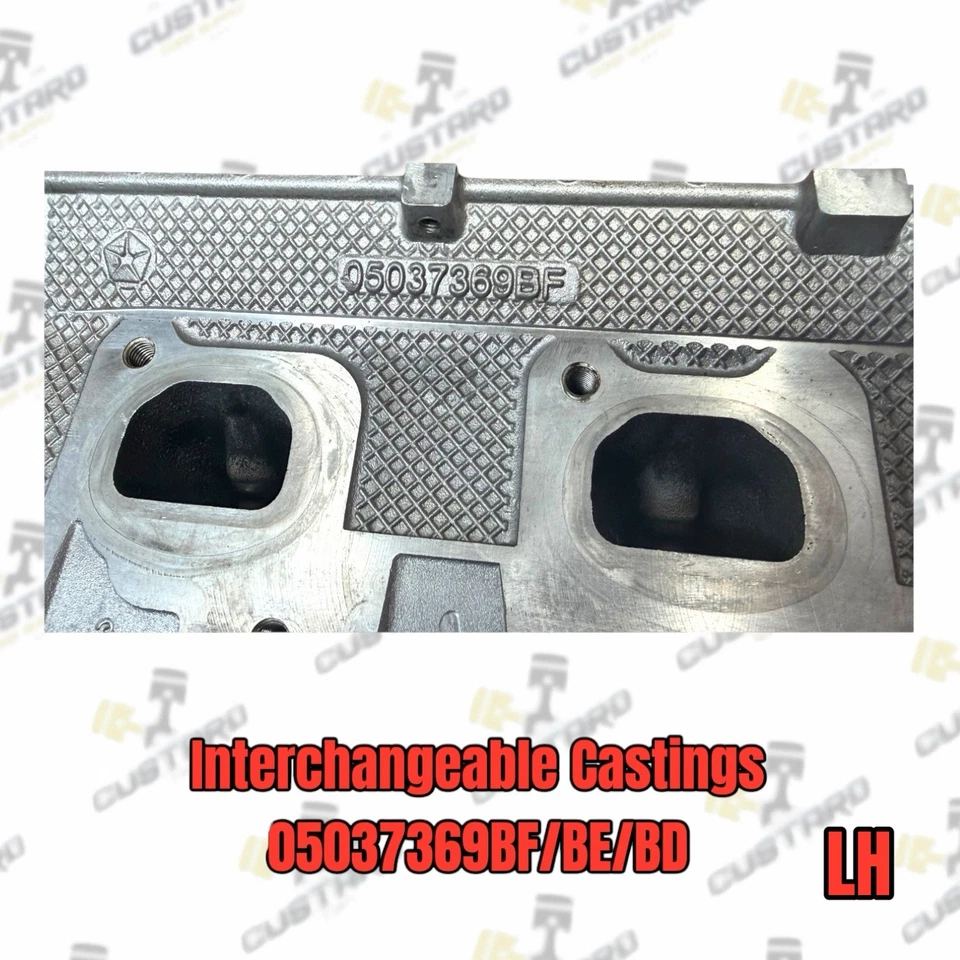 Mopar Dodge Chrysler 6.4L SRT8 Hemi Genuine OEM Cylinder Head Set | 05037369BF