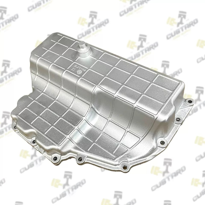 Dodge Ram 1500 3.0 Eco - Diesel OEM Upper And Lower Oil Pan 2014 - 2019 3.0L Painted