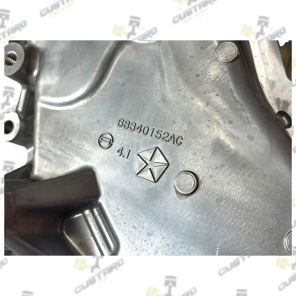 Mopar Dodge Ram 1500 3.6L V6 OEM Timing Cover W/ Water Pump | 19 - 26 68340152AC
