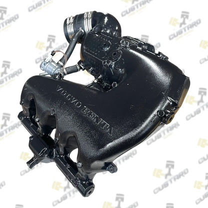 NEW Volvo Penta Genuine OEM Complete Exhaust Manifold Riser Set | 22754563 22754561