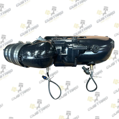 NEW Volvo Penta Genuine OEM Complete Exhaust Manifold Riser Set | 22754563 22754561