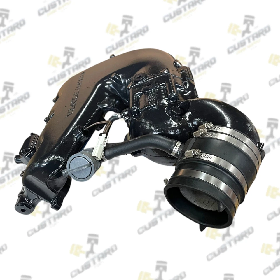 NEW Volvo Penta Genuine OEM Complete Exhaust Manifold Riser Set | 22754563 22754561